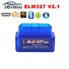 Автомобильный диагностический сканер ELM327 Bluetooth V2.1 OBD2 CAN-BUS тестер с поддержкой Android Torque/Symbian работает с несколькими автомобилями ELM 327 Лидер пр... ► Фото 1/6