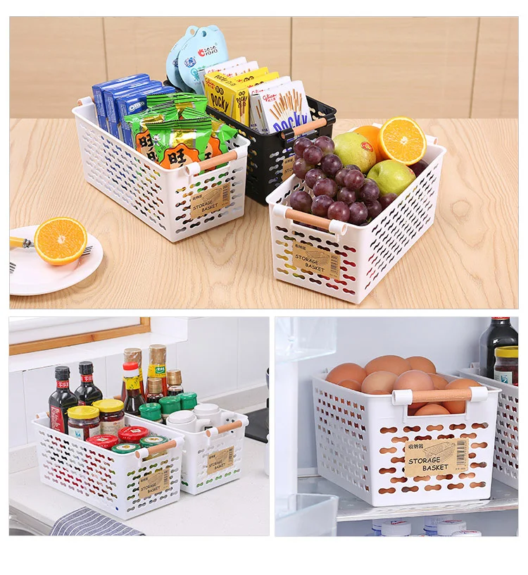 Cesta de almacenamiento multifuncional para el hogar, caja plegable para  frutas, verduras, juguetes, aperitivos, accesorios de cocina