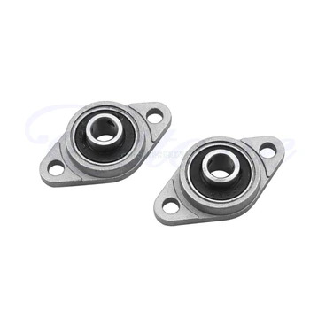 

2Pcs 8mm Bore Diameter KFL08 Pillow Block Bearing Flange Rhombic Bearings New