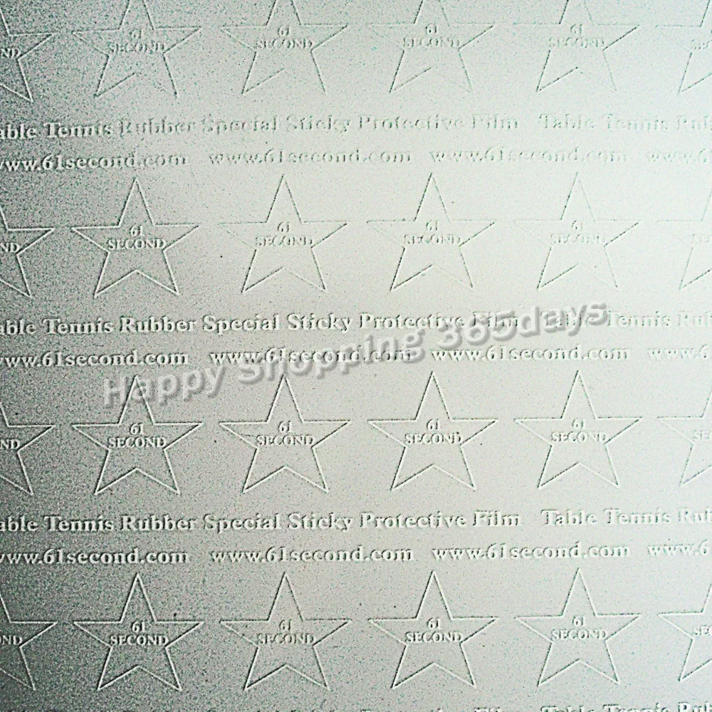 2x 61 الثانية تنس الطاولة المطاط خاص لزجة فيلم حماية ل بينغ بونغ مضرب