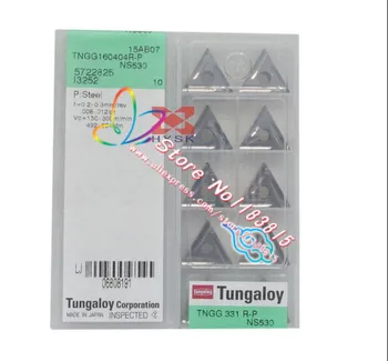 

carbide insert Metal ceramic blade TNGG160404R-P NS530 insert MTJNR/WTJNR suitable for machining steel, cast iron