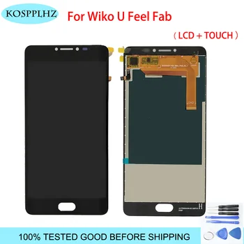 

KOSPPLHZ Original 5.5" For Wiko U Feel Fab LCD Display Screen With Touch Screen Digitizer Assembly ufeel+ Tools