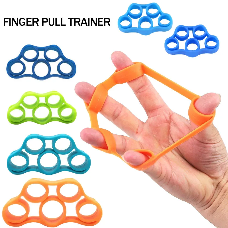 Finger resistance bands rubber bands Training Stretch exercise elastic band Rubber String Chest Developer Fitness Equipment