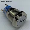 Zusen 19mm illuminated horn symbol momentary push button switch(ZS19F-11DT/G/12V/N with illuminated horn symbo ► Photo 2/2