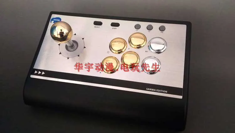 8 шт./лот SANWA OBSF-30/24 золото/серебро/Обсидиан кнопка для USB MAME контроллер, аркадный джойстик игровой консоли