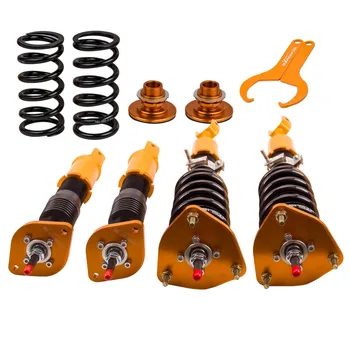 

Coilovers Kits for Nissan 350Z 2003-2008 Roadster Convertible 3.5 Coil Struts 24-Way Damper Suspension Spring Strut Front Rear