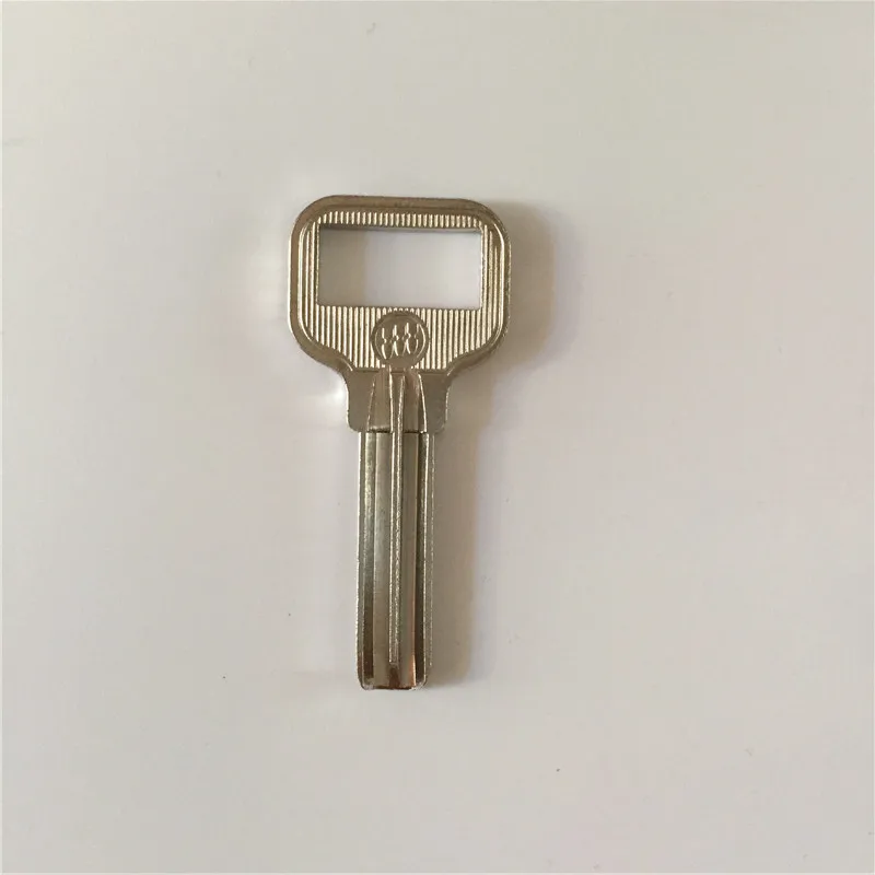 Слесарные принадлежности B027 латунный ключ пустой полукруглый Одноместный болванки ключей [15 шт./лот]