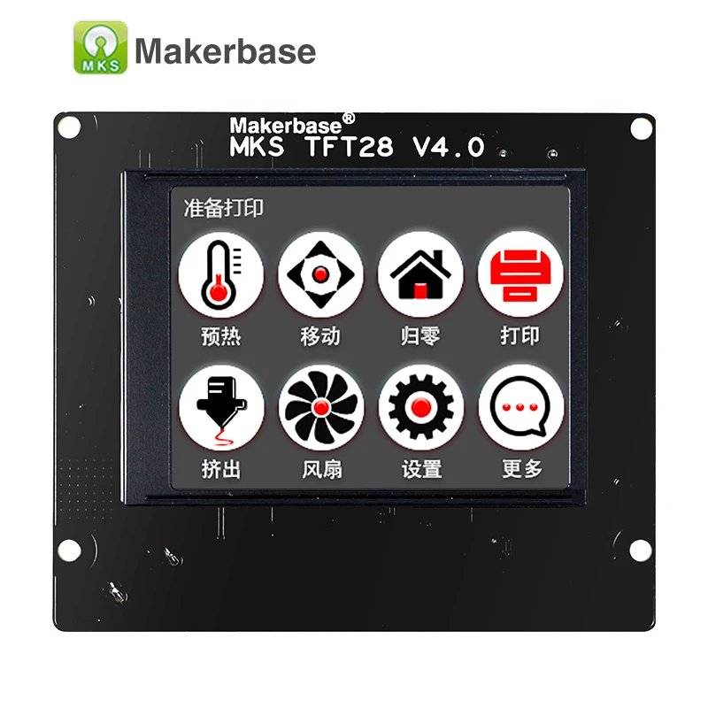 Cena 3d drukarki ekran dotykowy wyświetlacz MKS TFT28 kolor wyświetlacza RepRap panel wsparcie WIFI APP awarii oszczędność w lokalnym języku