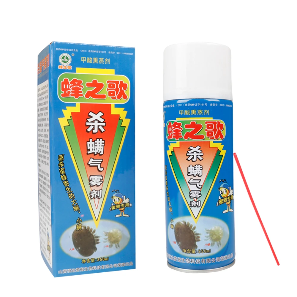 Tanie Pszczoła piosenka mrówkowy kwas Fumigant Spray 350ML dla pszczelarza