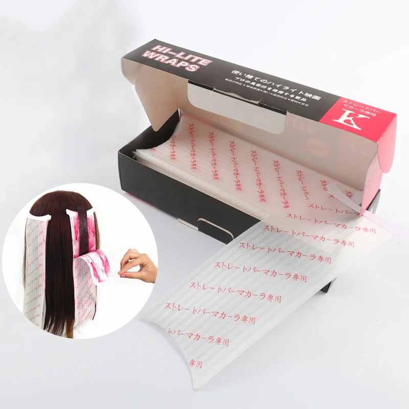 

50pcs/set Pro Salon Hair Dye Paper Cave Design Reuseable & Durable Barber Highlight Coloring Tissue Sheet G0316