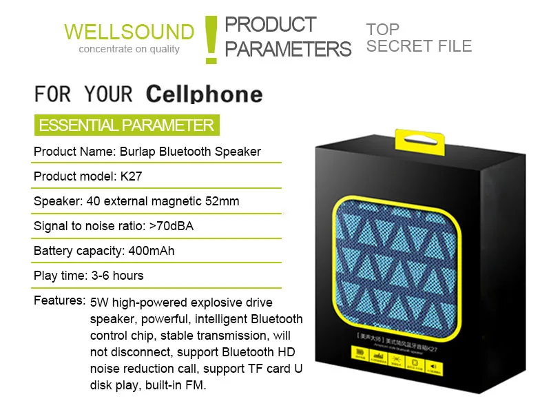 3-Portable Bluetooth Speaker