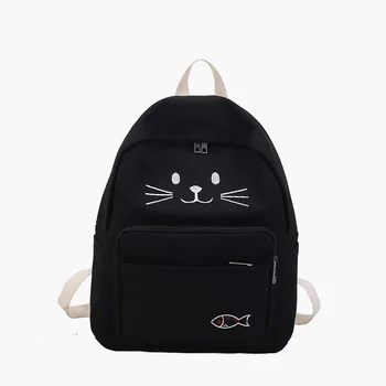 

Girls Hot Travel Backpack Fashion Canvas Children Boys Tassel School Bags Large Capacity Backpack for Women