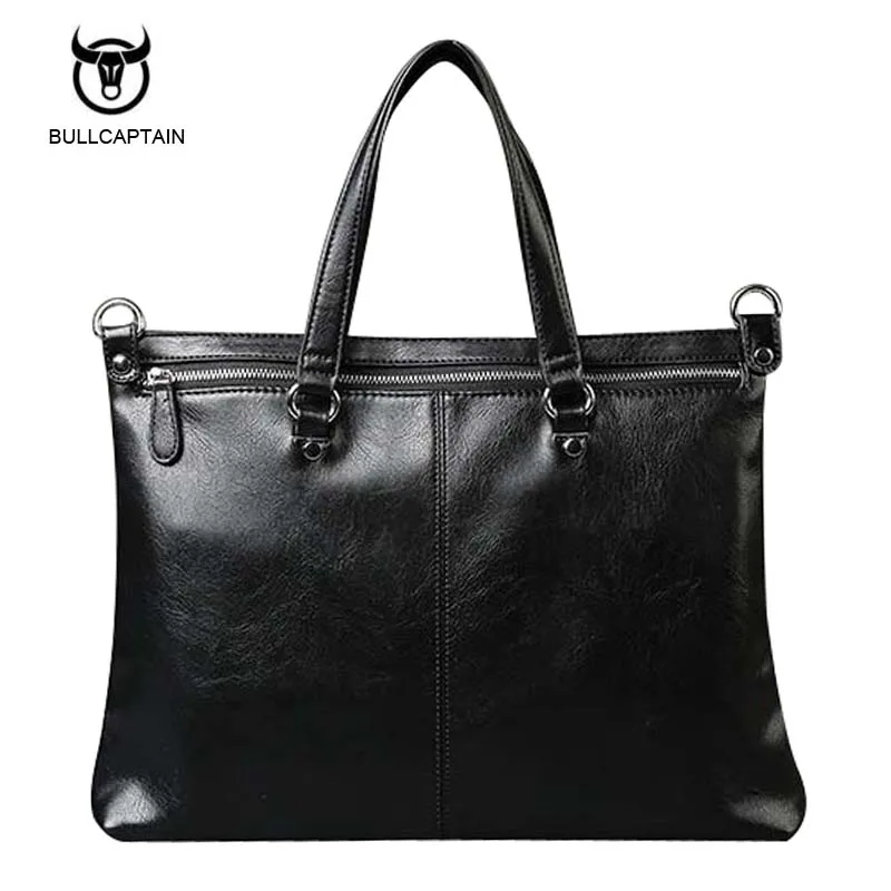 Bullcaptain 2017 Men Casual Briefcase Business Shoulder Bag Leather Messenger Bags Computer Laptop Handbag Bag Men's Travel Bags 2017 men casual briefcase business shoulder bag genuine leather messenger bags computer laptop handbag bag men s travel bags