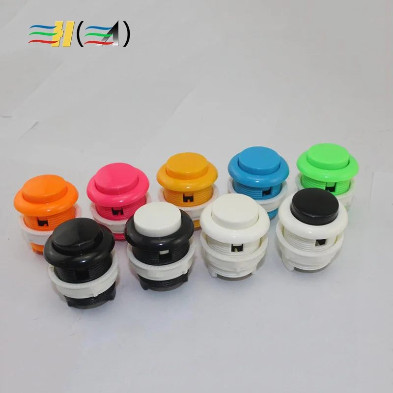 

28# American button Game Machine 28mm button with Micro Switch arcade buttons game push buttons box coin push machine