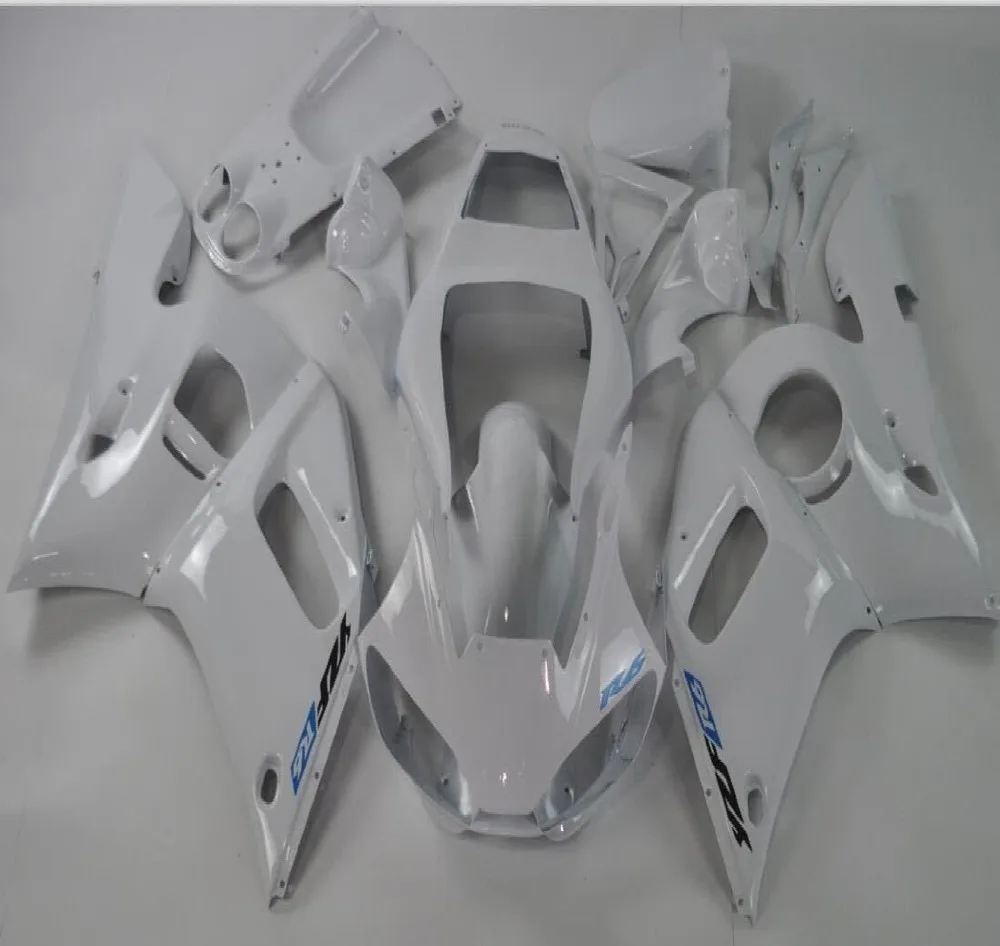 Обтекатели из АБС-пластика Fei-Custom для YAMAHA 1998 1999 2000 YZFR6 полностью белые YZF R6 98 99 00 01 02