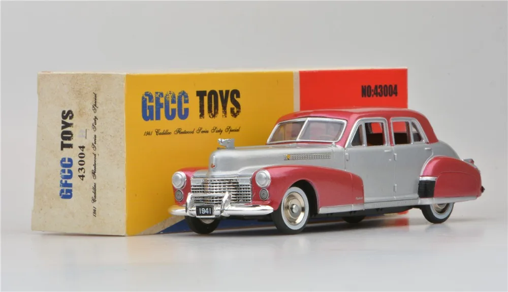 GFCC игрушки 1:43 1941 Cadillac Fleetwood серия Sixty модель автомобиля из специального сплава