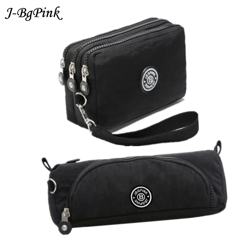 

Nylon Wallets 2018 Girl Fashion Women Estojo Case Mujer Purse Wallet Girls Nylon Pencil Bags Bolsas Carteira Feminin