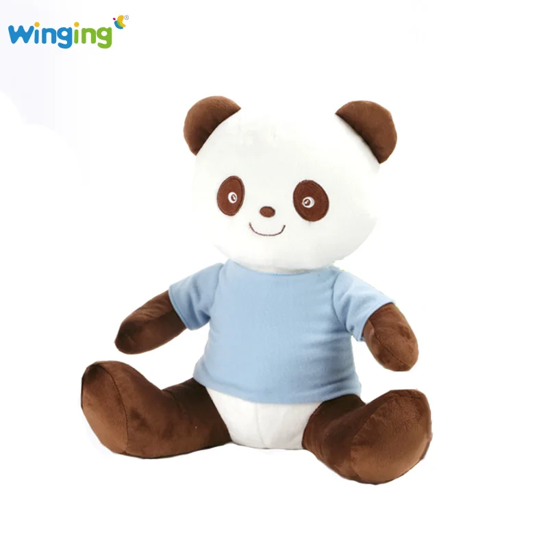 blue panda plush