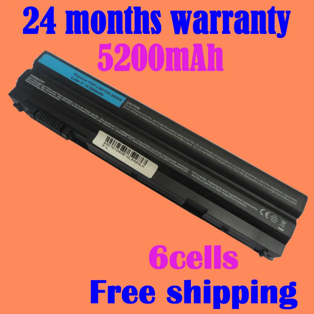 JIGU Laptop Battery For Dell Latitude E5420 E5420m E5520 E5530 E6430 E6520 E5430 E5520m E6420 E6530