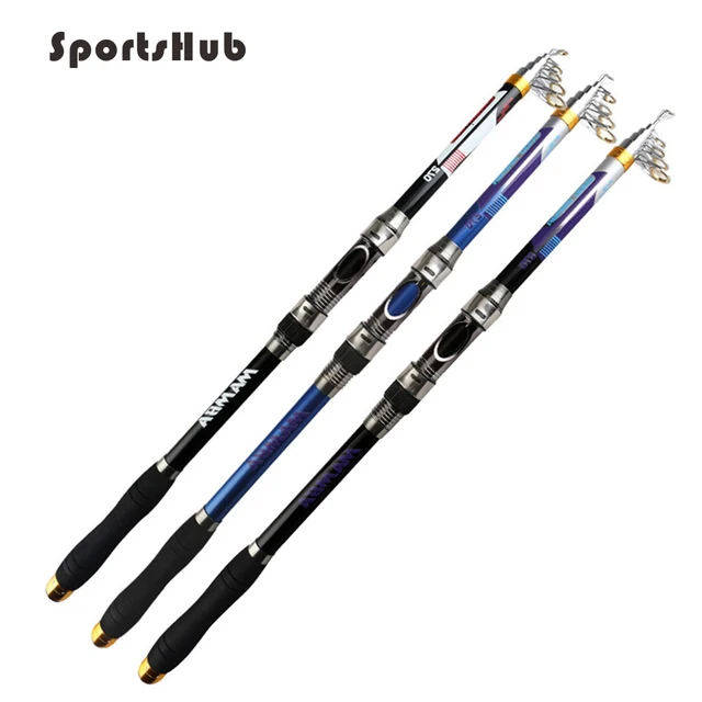 Special Offers SPORTSHUB 99% Carbon Portable Telescopic Fishing Rod Spinning Fish Hand Fishing Tackle Sea Rod Ocean Rod FT0083 Special Offers SPORTSHUB 99% Carbon Portable Telescopic Fishing Rod Spinning Fish Hand Fishing Tackle Sea Rod Ocean Rod FT0083