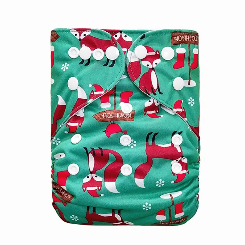 

Baby Cloth Diaper Cover Unicorn Animal Print Baby Nappies Training Pants Reusable Baby Pocket Diapers Couche Lavable