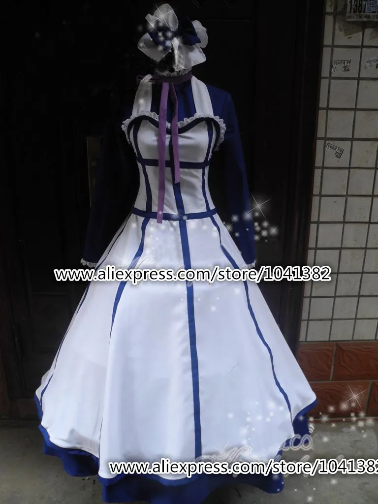 Details about Anime Black Butler 2 Kuroshitsuji II Cosplay Hannah Anafeloz Dress Costume/Dress Details about Anime Black Butler 2 Kuroshitsuji II Cosplay Hannah Anafeloz Dress Costume/Dress