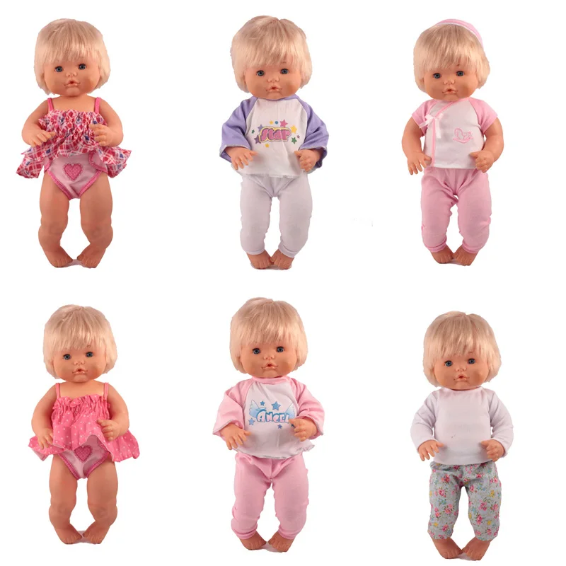 Nenuco Doll 6 New Doll Clothes Clothing Nenuco y su Hermanita Outfits Costume Sets Angel Outfits for 14 to 16 Inch Baby Doll