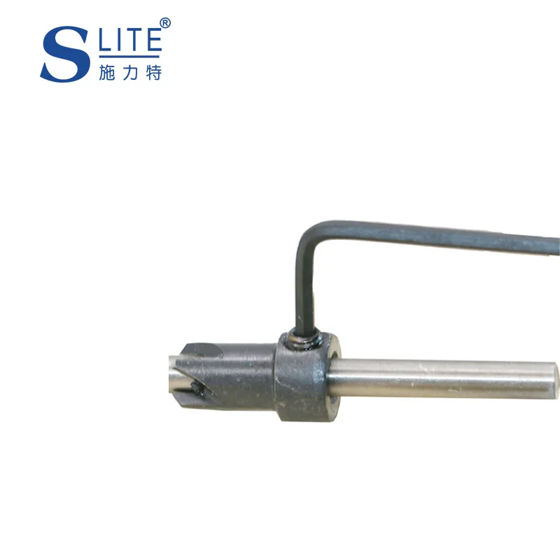 Slite 22PC Wood Screw Sharpening Knives Lapping Machine 7 Sets Of Woodworking Drill Bit Taper Hole Drilling Wooden Box  