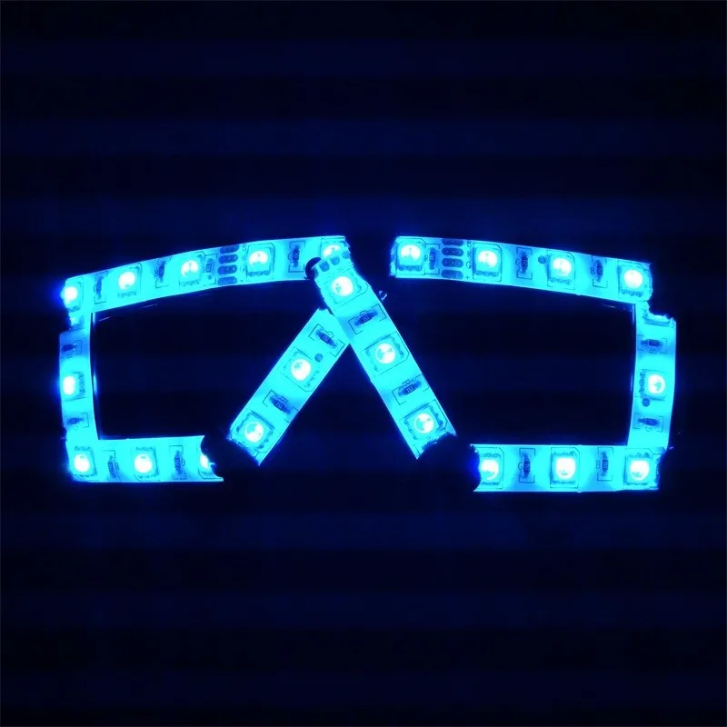 Wecool новый дизайн Ray черный LED очки световой подарок LED очки для вечеринок Красочные освещение мигающие событие для вечеринок