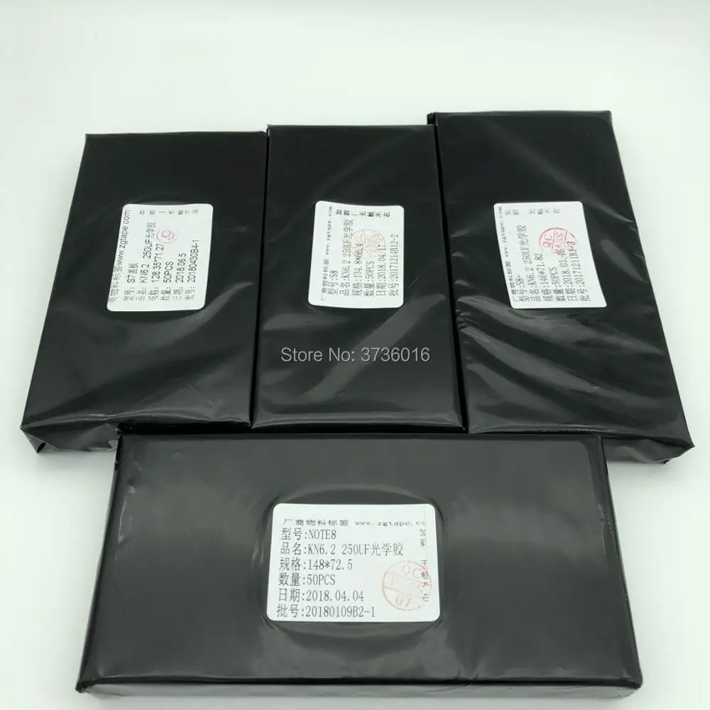 175um kawin kn 6.2 الهجين OCA فيلم ل samsung S8 LCD شاشة الزجاج OHF UF OCA فيلم الترقق للجوال الهاتف إصلاح تحديث
