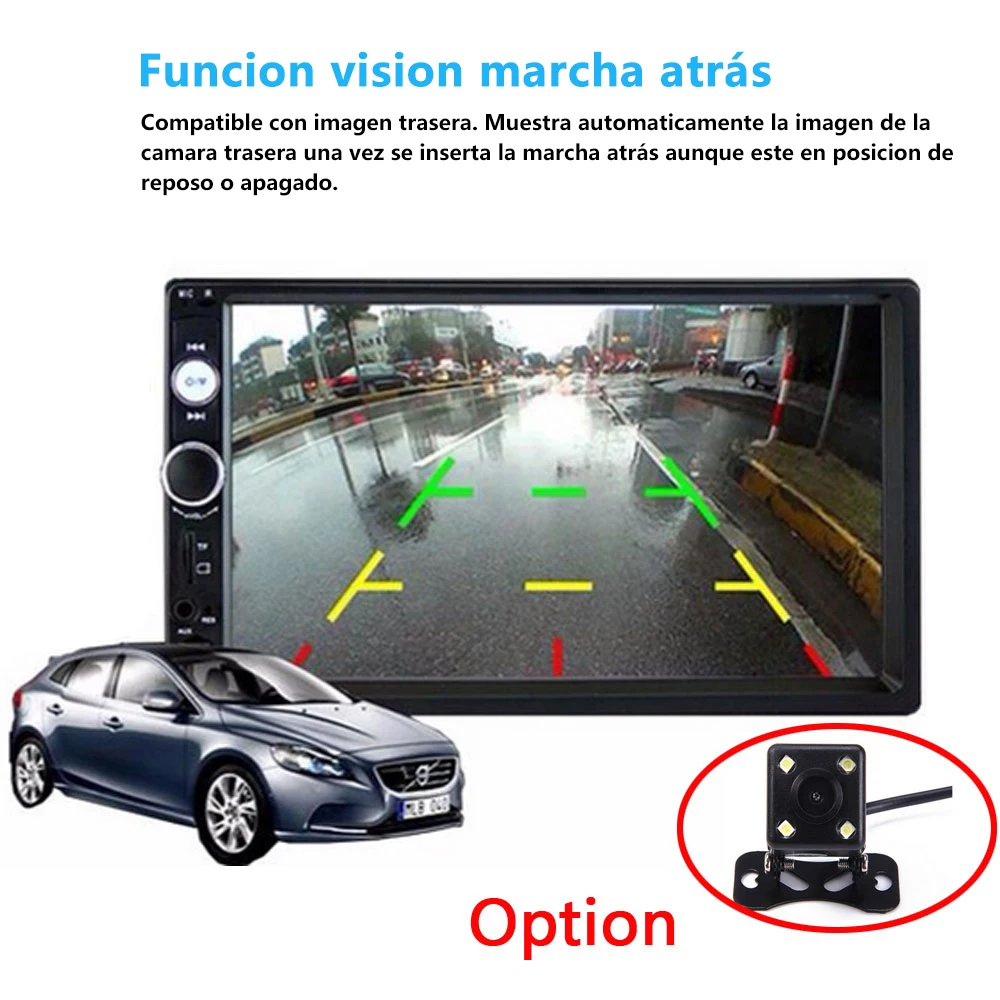 Podofo 2 din Car radio 7\ Podofo 2 din Car radio 7\