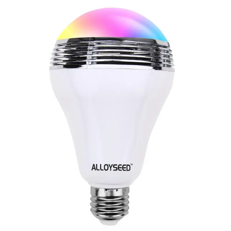 Главная Smart RGB светодио дный огни светодио дный свет лампы с Bluetooth 4,0 Динамик музыкальный плеер Multi Цвет ed декоративное украшение, меняющее