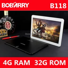 Newest B118 3G 4G phone call 10.1 inch tablet pc octa core 4GB RAM 32GB ROM 5MP IPS Tablets Phone 1280*800 MT8752