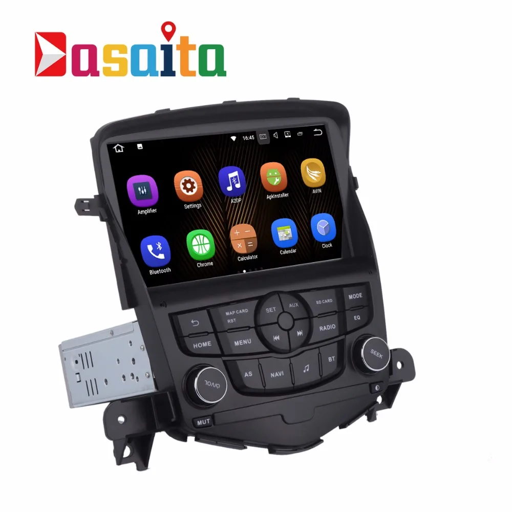 Top 1 din Android 8.1 Car Multimedia player For Chevrolet Cruze 2008-2012 Radio GPS 2Gb Ram+16Gb Rom built-in GPS HDMI output wifi 1
