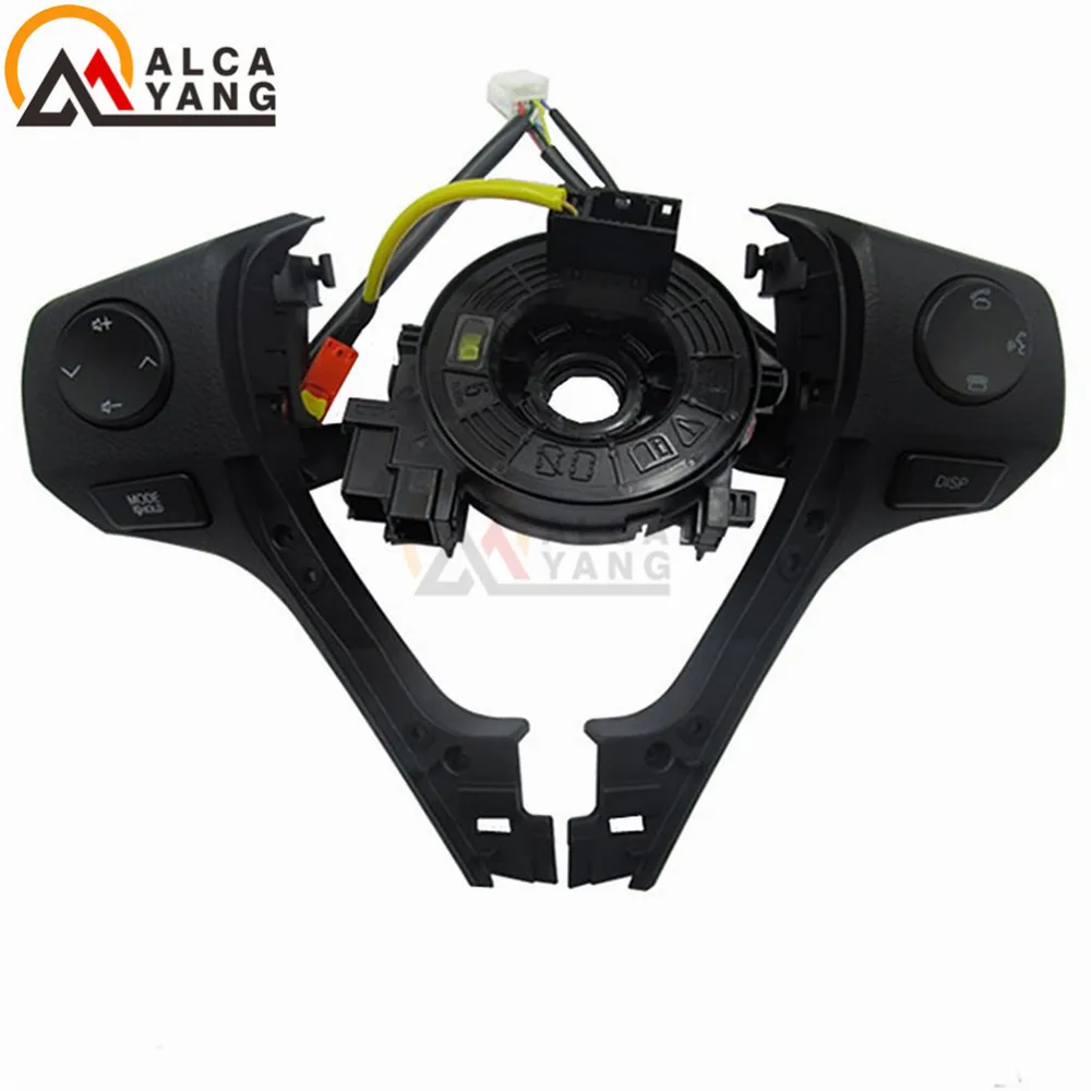 

Plastic Multi-function steering wheel button with cables For Toyota RAV4 (2013-2016) & for Corolla (2014-2017)
