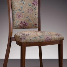 Деревянные алюминиевые обеденные стулья для гостиниц, ресторанов, мероприятий LQ-L806