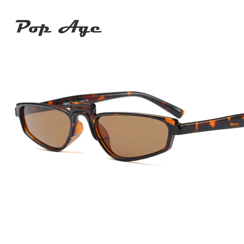 Pop Age 2018 Newest Stars Rihanna Square Sunglasses Women Fashion Luxury Men Sun Glasses Brand Designer
