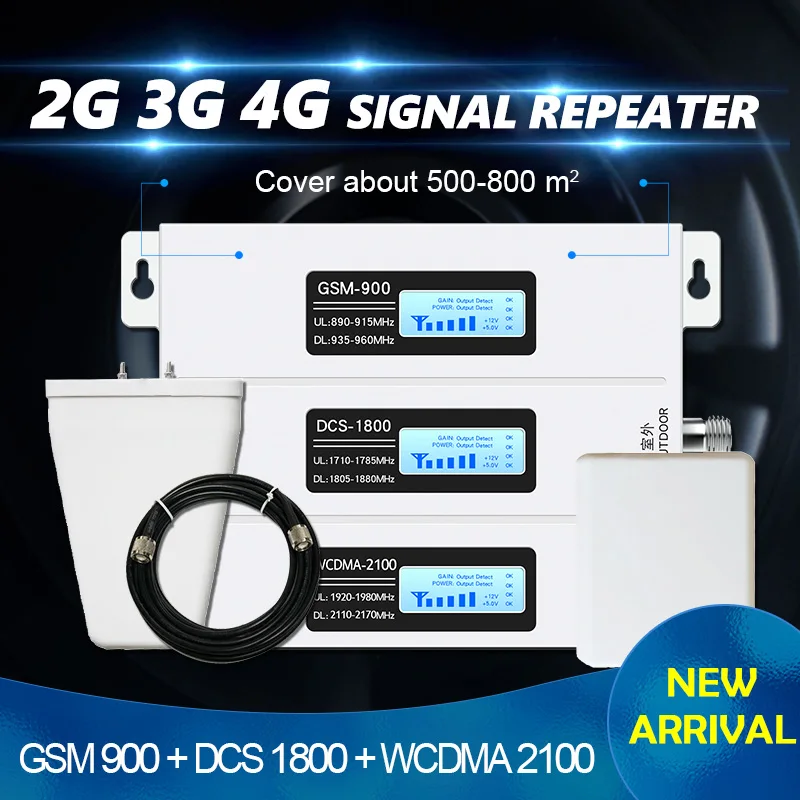 2G 3g 4G усилитель сигнала сотовый телефон GSM ретранслятор мобильный 900 DCS LTE 1800 WCDMA 2100