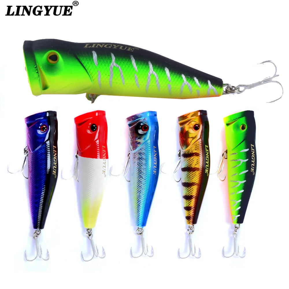 1 шт. рыболовная приманка в коробке 6 5 см/10 г|fake bait|fishing luretopwater popper |