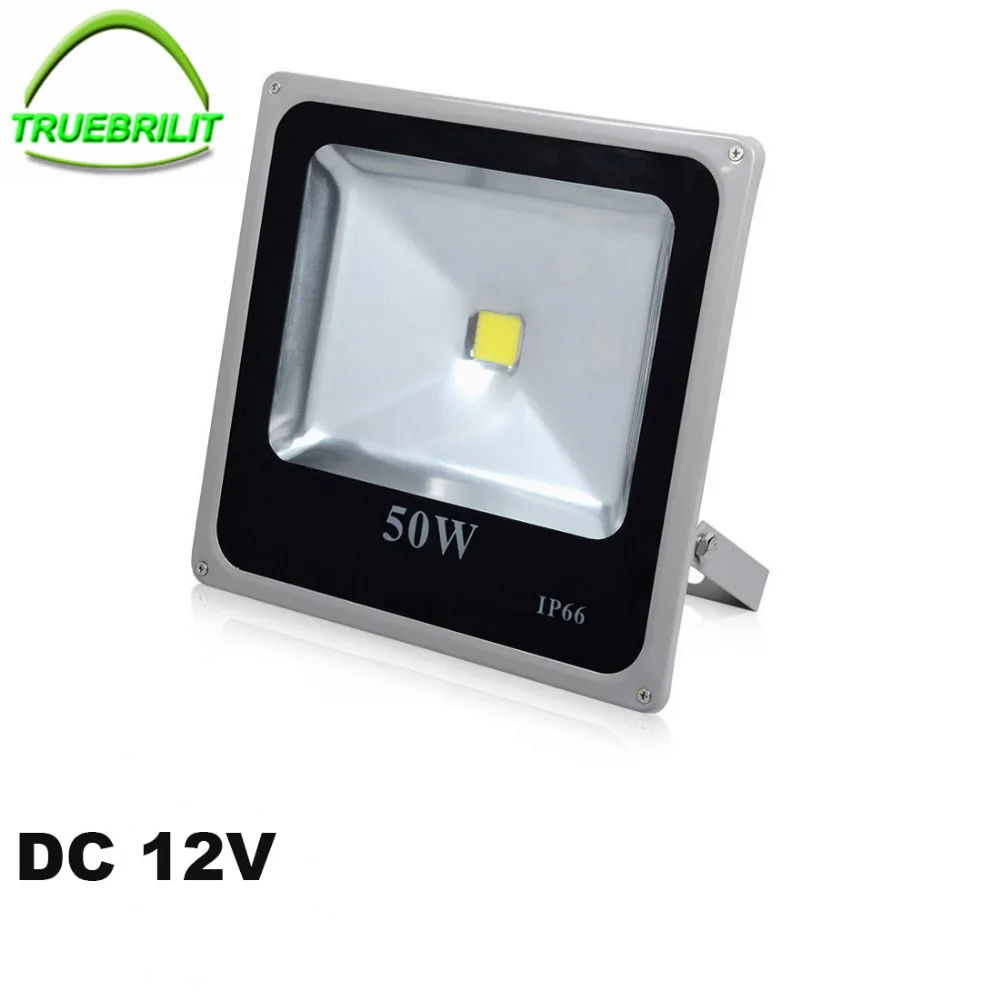 

LED Outdoor Flood Lights DC 12V/24V 10W 20W 30W 50W Waterproof Lamps Projectors for Garden Yard Ip65