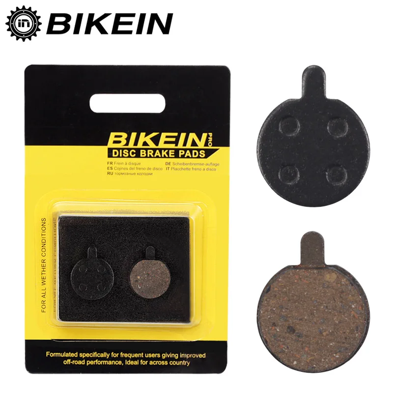 BIKEIN 4 Pairs Semi Metallic Disc Brake Pads For ZOOM DB280 DB550 DB450