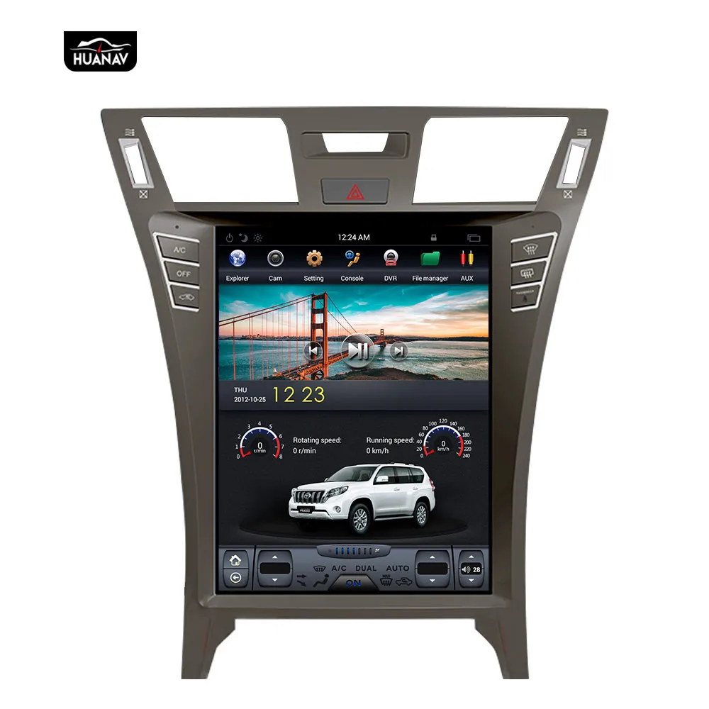 Flash Deal Tesla styel Vertical screen Android 8 Car DVD player GPS Navigation For Lexus LS460 2007-2015 Auto Radio player multimedia unit 0