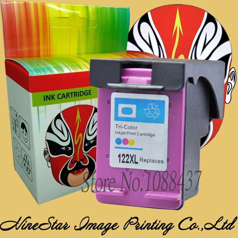 1PK цветной 122 картридж для HP 122XL Deskjet 1000 1050A 2000 2050 2050A 3000 3050 3050A 1510 NS23|cartridge for hp|cartridge