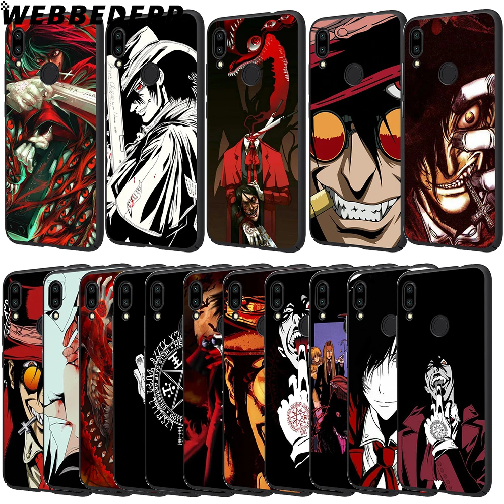 WEBBEDEPP мягкие чехлы из ТПУ аниме Hellsing Alucard для Xiaomi Redmi 7 4A 5A 6A 8A S2 4 4x5 Plus 6 Pro | Мобильные