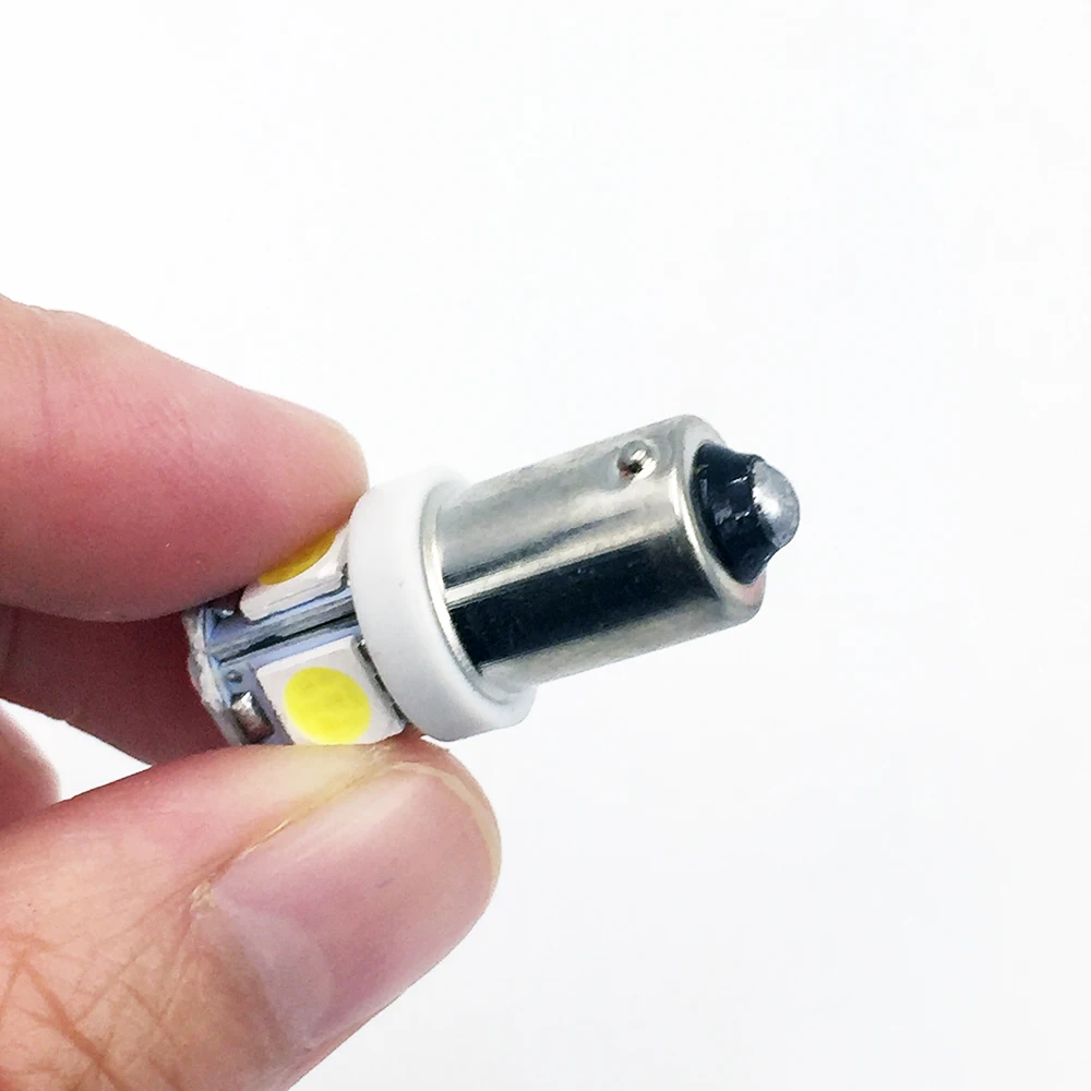 YSY 4 шт. BA9S 5SMD 5050 Автомобильная светодиодная лампа 12В/24В Ксеноновые лампочки