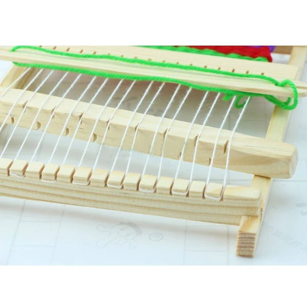 Горячая деревянный вязальный станок пряжа челнок расческа DIY ручной работы инструмент для рукоделия