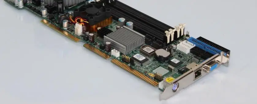 

PEAK760VL2 100% OK оригинальная Встроенная плата ПК, полноразмерная карта ЦП, системная плата, PICMG 1,0 с ЦП ОЗУ 1 * LAN