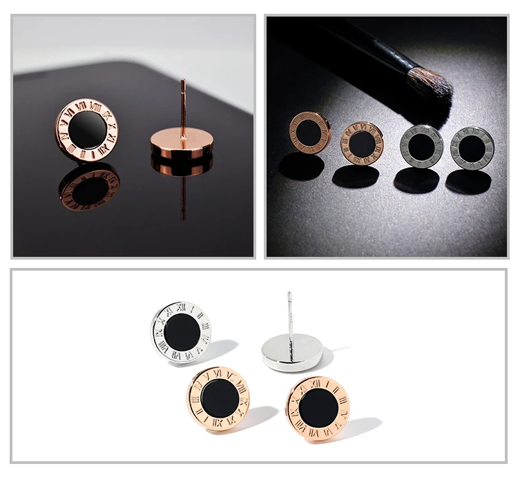 rose-gold-simple-roman-numerals-round-stud-earrings_05