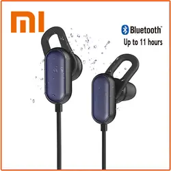 Оригинальный Xiaomi mi Bluetooth наушники спортивные беспроводной гарнитура с mi c молодежное издание водостойкий для Xio iPhone смартфонов