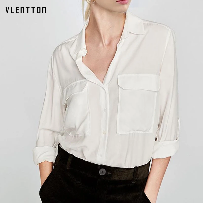 Белая женская блузка для офиса, топы, блузка для женщин,, летняя мода, повседневные блузы с длинным рукавом, Femme Blusa
